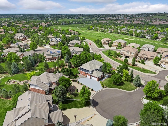 7119 S Riviera St, Aurora, CO 80016 - aerial view of residential area featuring a local golf course