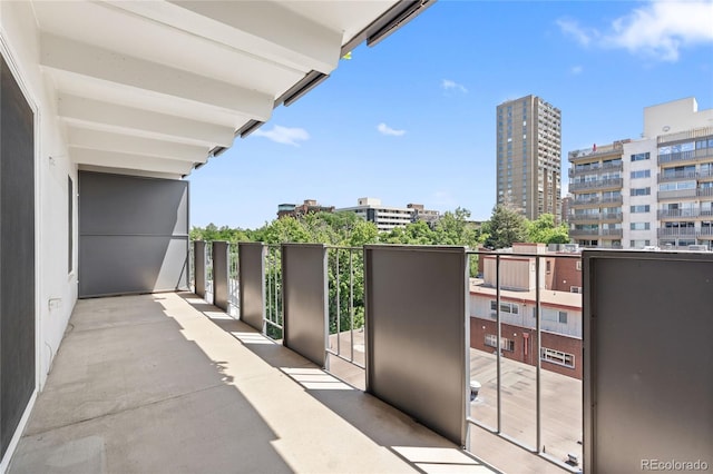 1265 N Race St Unit 603, Denver, CO 80206 - balcony with a city view