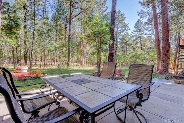 view of patio / terrace