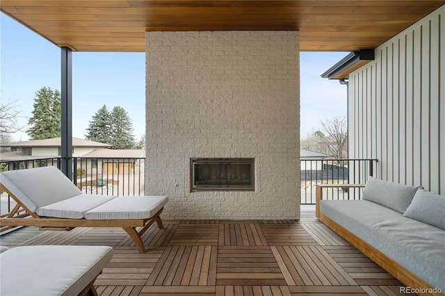 1001 S Adams St, Denver, CO 80209 - balcony featuring an outdoor living space