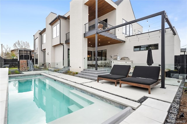 1001 S Adams St, Denver, CO 80209 - view of swimming pool featuring a patio area