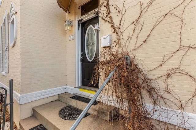 view of entrance to property