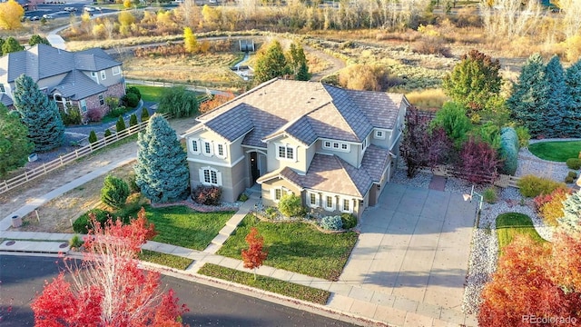 bird's eye view