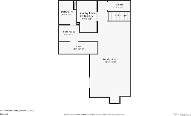 floor plan / room layout