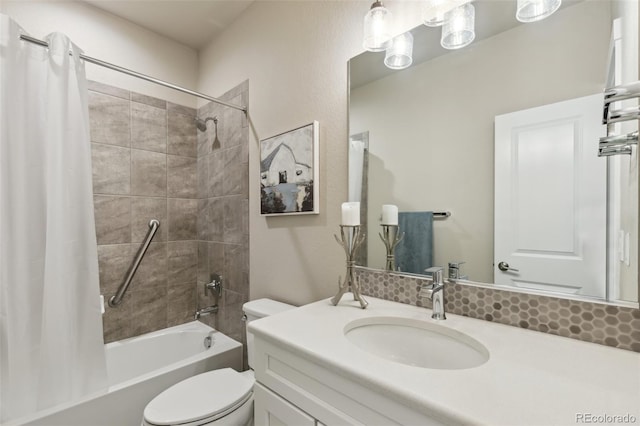 763 Sage Forest Ln, Monument, CO 80132 - full bathroom with toilet, shower / tub combo, and vanity