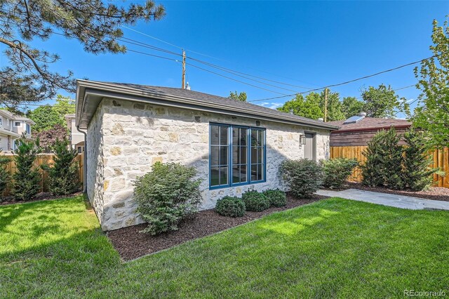 2365 S Clayton St, Denver, CO 80210 - view of home's exterior with stone siding