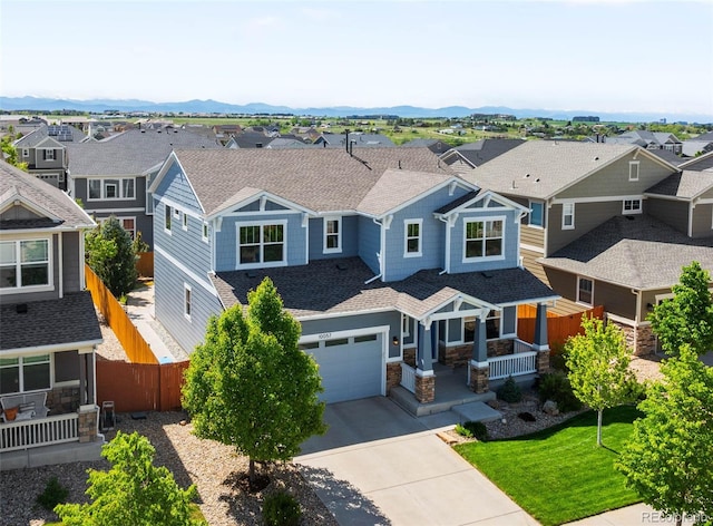 10057 Des Moines St, Parker, CO 80134 - aerial view of residential area