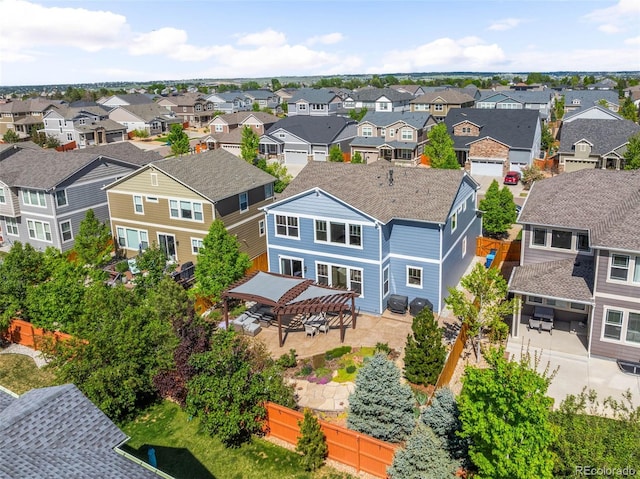 10057 Des Moines St, Parker, CO 80134 - aerial perspective of suburban area