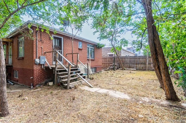 2635 W 24th Ave, Denver, CO 80211 - rear view of property with brick siding