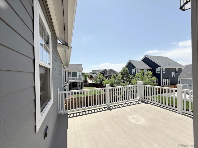 6023 Chester Way, Denver, CO 80238 - deck featuring a residential view