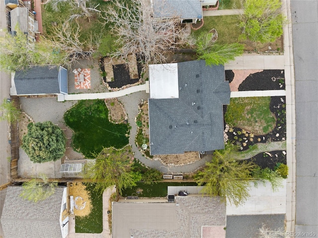 drone / aerial view