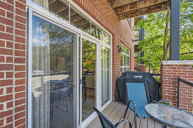 5401 S Park Terrace Ave Unit 109A, Greenwood Village, CO 80111 - view of wooden terrace