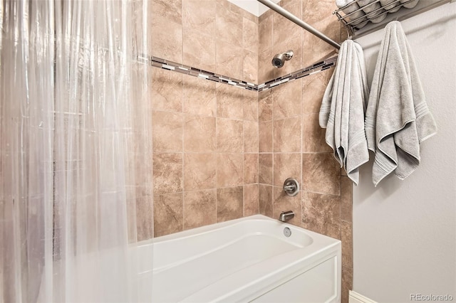 5401 S Park Terrace Ave Unit 109A, Greenwood Village, CO 80111 - full bathroom with shower / tub combo and baseboards