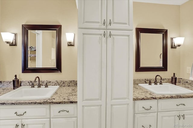 7631 Oak St, Arvada, CO 80005 - full bath with double vanity