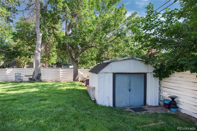 5215 S Washington St, Littleton, CO 80121 - fenced backyard with a shed