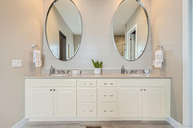 268 Simmental Loop, Castle Rock, CO 80104 - full bath with double vanity and baseboards