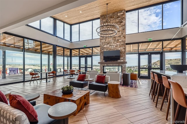 268 Simmental Loop, Castle Rock, CO 80104 - building lobby with a high ceiling