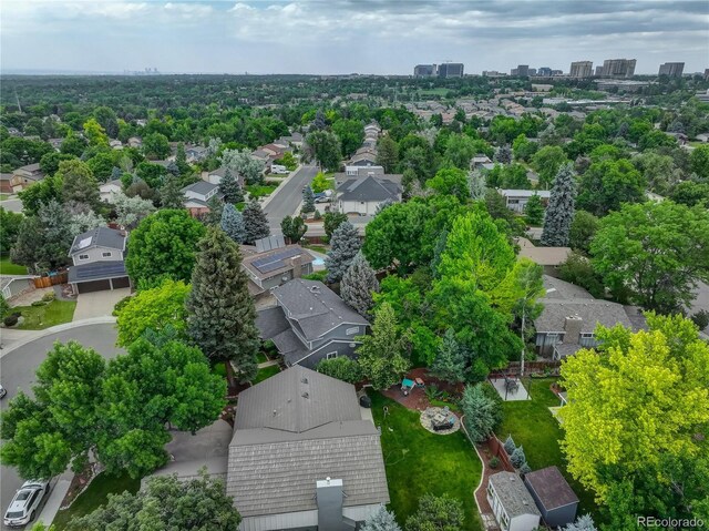 6338 S Oneida Ct, Centennial, CO 80111 - aerial view of residential area
