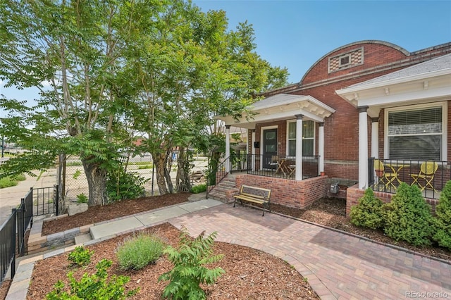 3444 Lawrence St, Denver, CO 80205 - view of covered porch