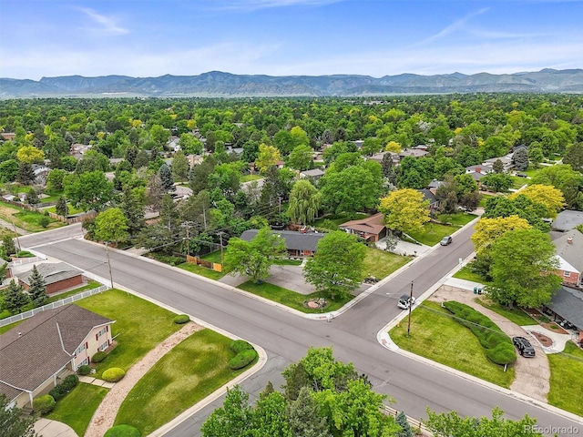 5200 W Rowland Ave, Littleton, CO 80128 - bird's eye view of a mountainous background