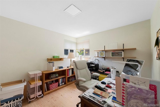 6040 Taft Ct, Arvada, CO 80004 - office area featuring wood finished floors