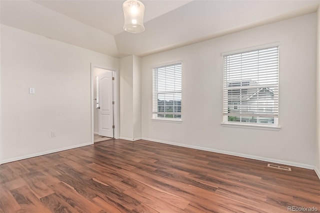 14065 Harrison St, Thornton, CO 80602 - unfurnished room featuring wood finished floors and baseboards