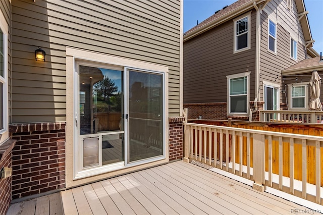 14065 Harrison St, Thornton, CO 80602 - view of wooden deck