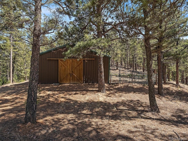 29548 Sunset Trl, Pine, CO 80470 - view of outbuilding featuring an outbuilding