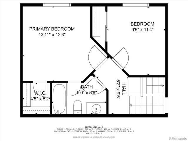 4947 S Espana Way, Centennial, CO 80015 - view of floor plan / room layout