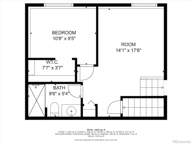 4947 S Espana Way, Centennial, CO 80015 - view of room layout