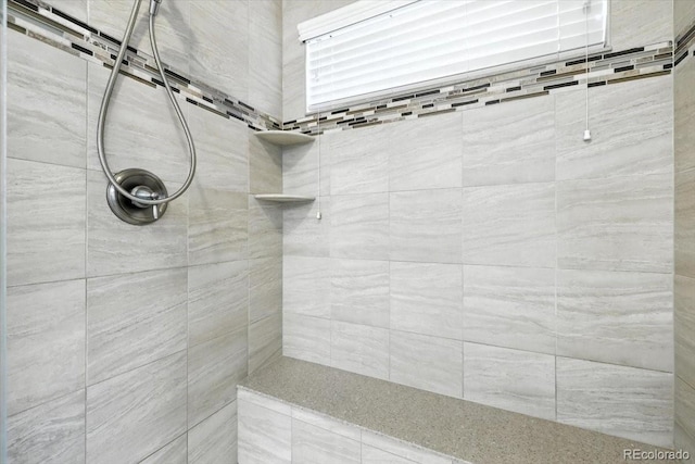 8205 Birch Tree Loop, Colorado Springs, CO 80927 - full bathroom featuring tiled shower