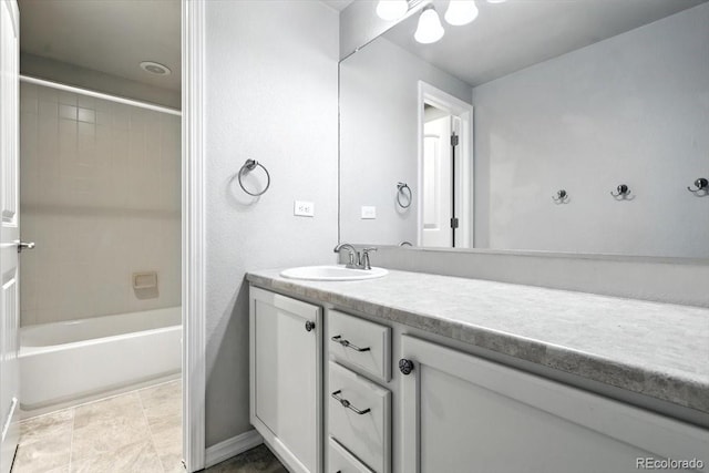 8205 Birch Tree Loop, Colorado Springs, CO 80927 - full bathroom with vanity and shower / tub combination