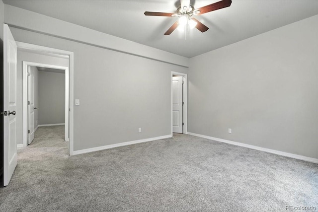 8205 Birch Tree Loop, Colorado Springs, CO 80927 - empty room featuring carpet and a ceiling fan