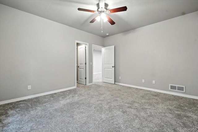 8205 Birch Tree Loop, Colorado Springs, CO 80927 - unfurnished bedroom with carpet floors and a ceiling fan