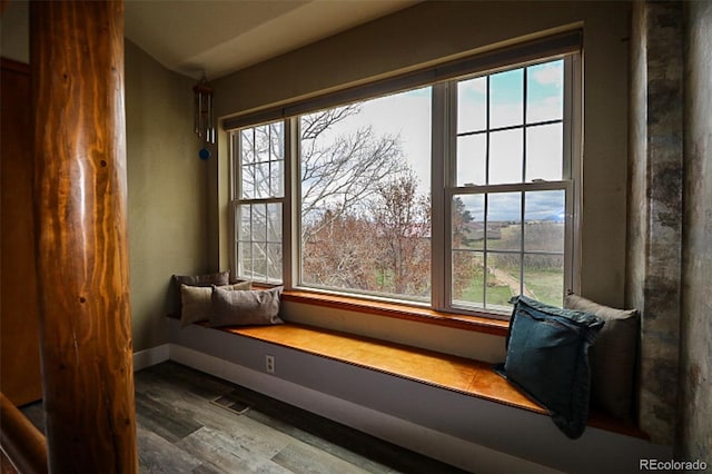 3530 Doolittle Rd, Monument, CO 80132 - living area featuring wood finished floors and baseboards