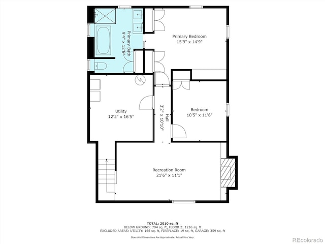 5743 Field St, Arvada, CO 80002 - room layout