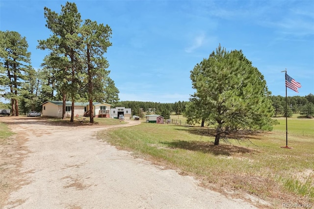 10771 Winding Meadow Dr, Kiowa, CO 80117 - view of road with driveway