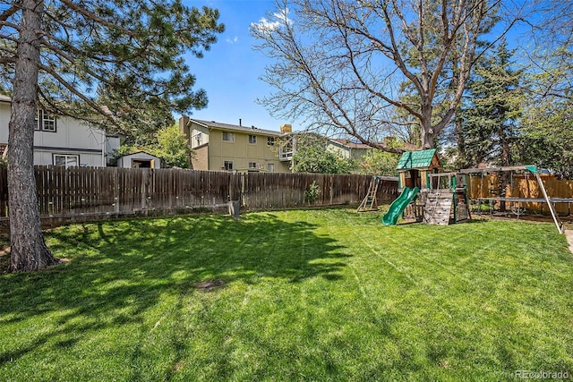 7773 Brentwood Ct, Arvada, CO 80005 - view of yard featuring a playground