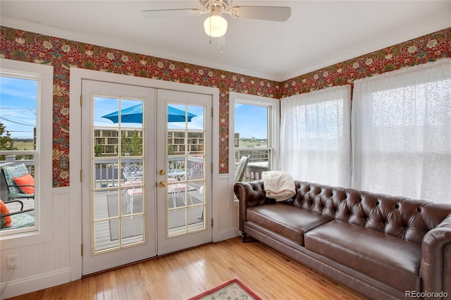 220 E Eaton Ave, Cripple Creek, CO 80813 - sunroom with french doors