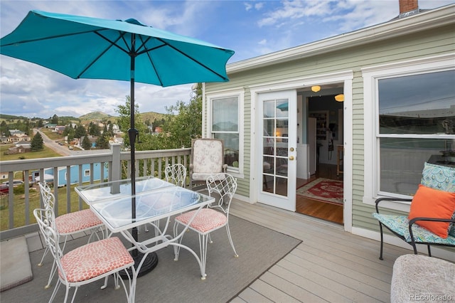 220 E Eaton Ave, Cripple Creek, CO 80813 - deck featuring outdoor dining space
