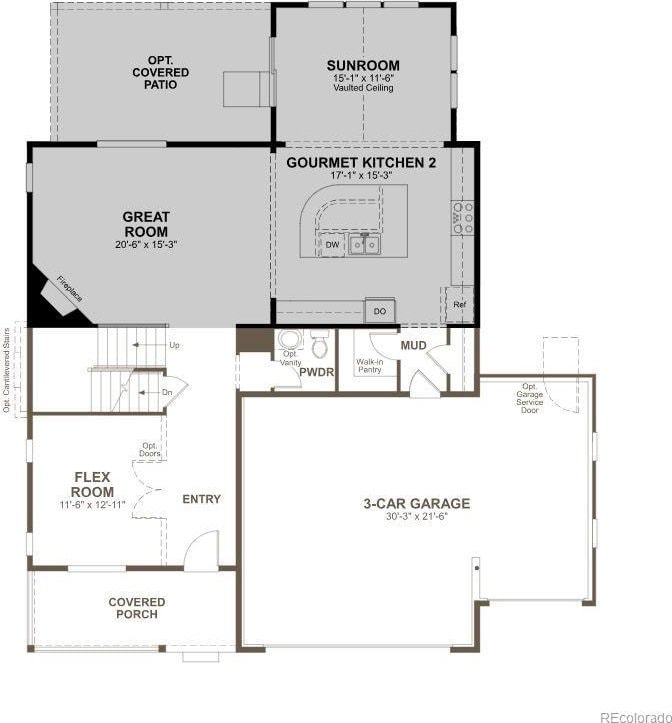 5614 Riverbend Ave, Firestone, CO 80504 - view of floor plan / room layout