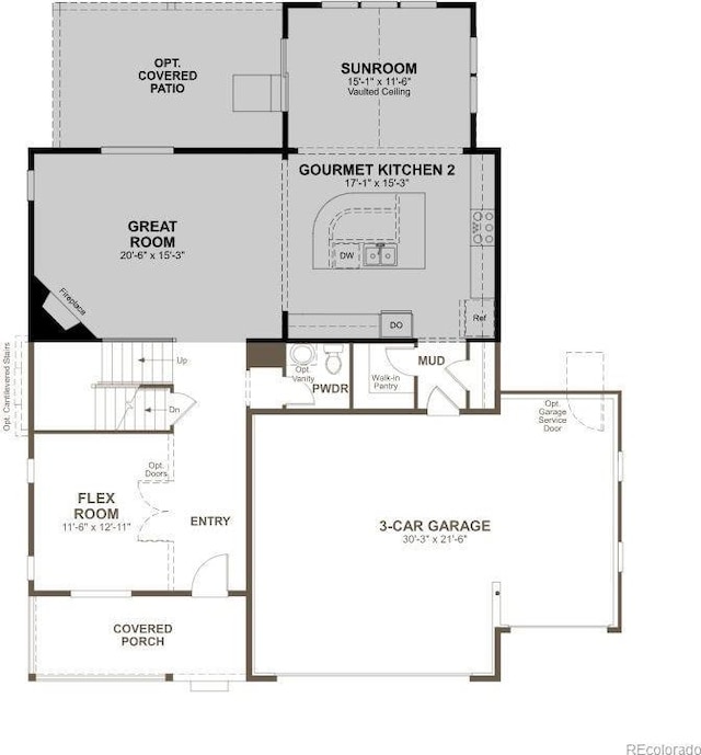 5614 Riverbend Ave, Firestone, CO 80504 - view of floor plan / room layout