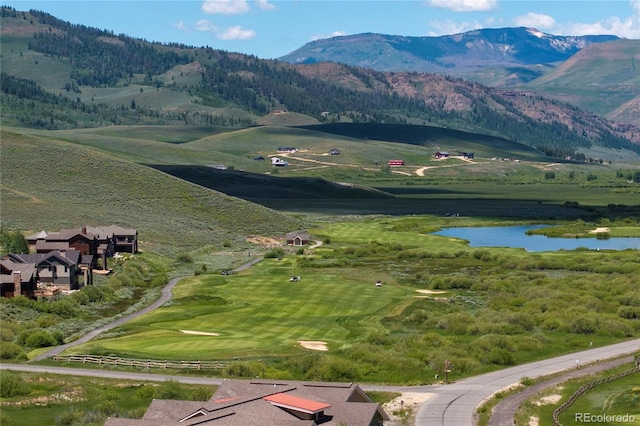 719 Saddle Ridge Cir, Granby, CO 80446 - mountain view with a large body of water