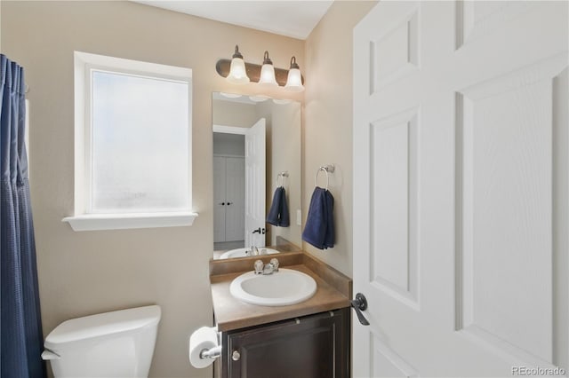 1673 Morningview Ln, Castle Rock, CO 80109 - bathroom with toilet and vanity