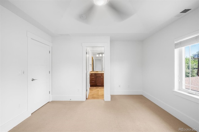 1934 S Sherman St, Denver, CO 80210 - unfurnished bedroom with light colored carpet and connected bathroom