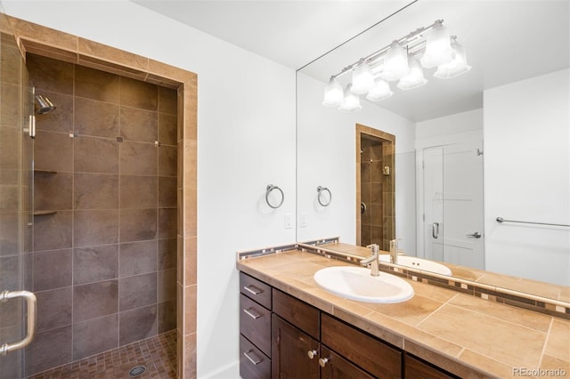 1934 S Sherman St, Denver, CO 80210 - full bath featuring vanity and a stall shower