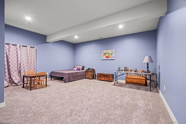 6331 County Road 32, Platteville, CO 80651 - bedroom featuring carpet, recessed lighting, and baseboards