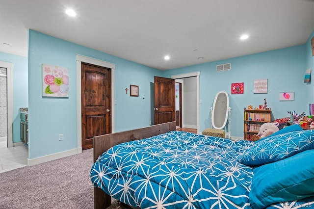 6331 County Road 32, Platteville, CO 80651 - carpeted bedroom with recessed lighting and baseboards