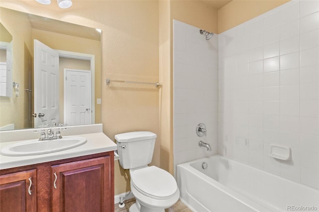1284 Timber Run Hts, Monument, CO 80132 - bathroom with vanity and shower / bath combination