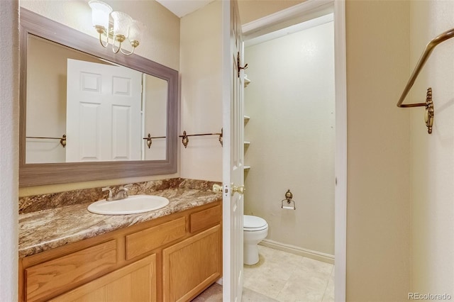 2035 Overland Dr, Brighton, CO 80601 - bathroom with toilet and vanity